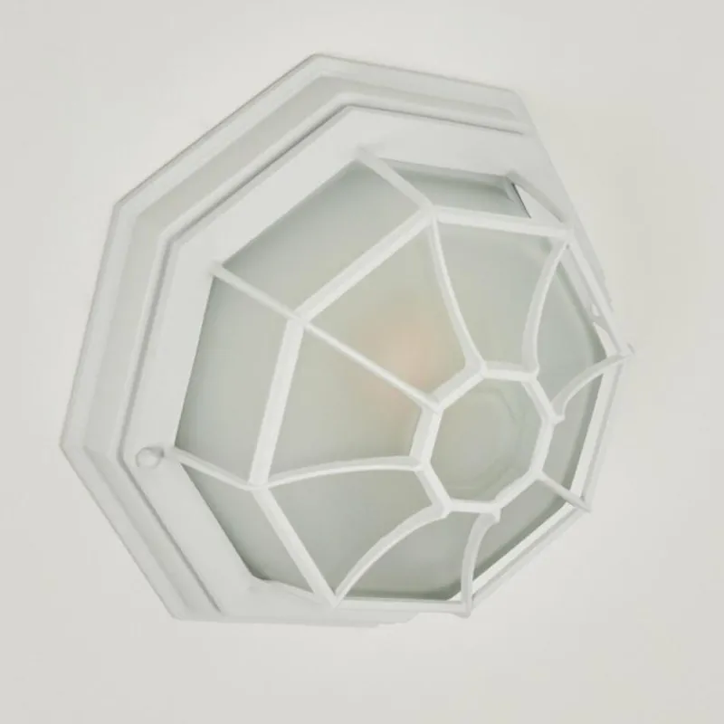 hofstein Applique murale d'extérieur Ibacache Blanc, 1 lumière