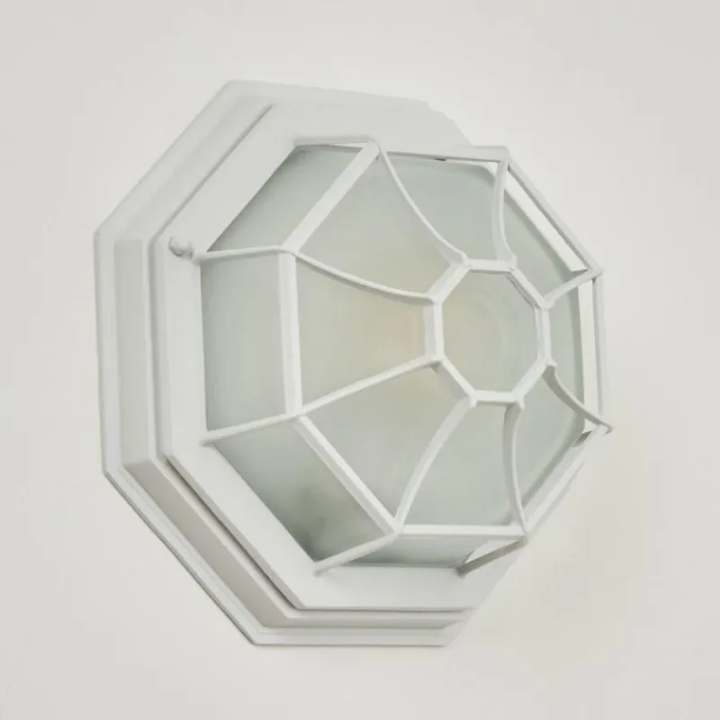 hofstein Applique murale d'extérieur Ibacache Blanc, 1 lumière