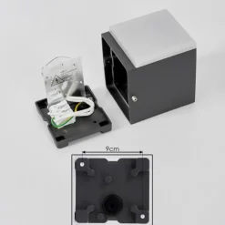 hofstein Applique murale d'extérieur Oatlands Anthracite, 1 lumière