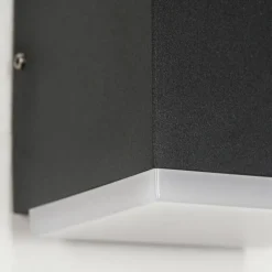 hofstein Applique murale d'extérieur Oatlands LED Anthracite, 2 lumières