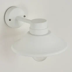 hofstein Applique murale d'extérieur Pumiri LED Blanc, 1 lumière