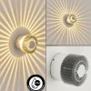 hofstein Applique murale d'extérieur Vilches LED Aluminium, Argenté, 1 lumière