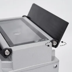 hofstein Applique murale d'extérieur Hoods LED Gris, 2 lumières