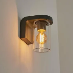 hofstein Applique murale d'extérieur Radnor Anthracite, 1 lumière