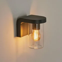 hofstein Applique murale d'extérieur Radnor Anthracite, 1 lumière