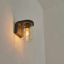 hofstein Applique murale d'extérieur Radnor Anthracite, 1 lumière