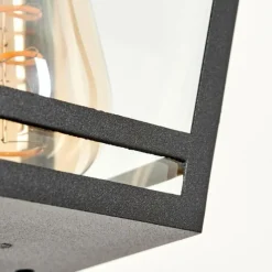 hofstein Applique murale d'extérieur Ausipar Noir, 1 lumière