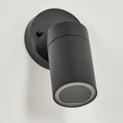 hofstein Applique murale d'extérieur Bessiebelle Noir, 1 lumière