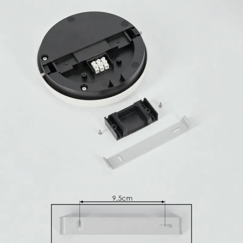 hofstein Applique murale d'extérieur Centinela LED Anthracite, Blanc, 1 lumière
