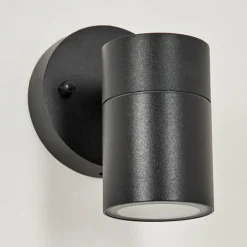 hofstein Applique murale d'extérieur Bessiebelle Noir, Blanc, 1 lumière