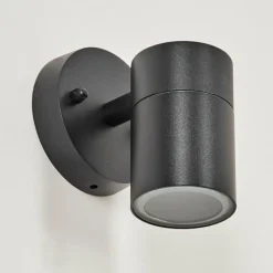 hofstein Applique murale d'extérieur Bessiebelle Noir, Blanc, 1 lumière