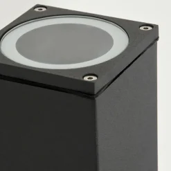 hofstein Applique murale d'extérieur Oatlands Anthracite, Blanc, 2 lumières