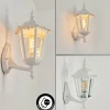 Luminaires Rustiques-hofstein Applique murale d'extérieur Pamputa Blanc, 1 lumière