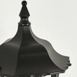 Luminaires Rustiques-hofstein Applique murale d'extérieur Pamputa Noir, 1 lumière