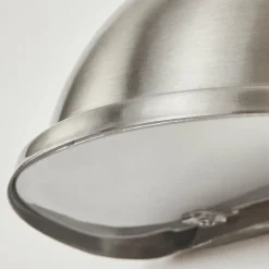 hofstein Applique murale d'extérieur Wundowie Acier inoxydable, Blanc, 1 lumière