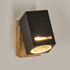 hofstein Applique murale d'extérieur Auchac Couleur bois, Écru, 1 lumière