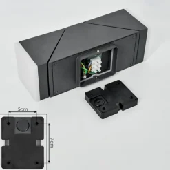 hofstein Applique murale d'extérieur Toogong LED Anthracite, 2 lumières