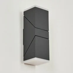 hofstein Applique murale d'extérieur Toogong LED Anthracite, 2 lumières