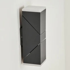 hofstein Applique murale d'extérieur Toogong LED Anthracite, 2 lumières