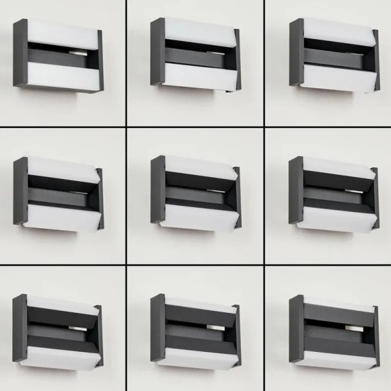 hofstein Applique murale d'extérieur Ramalheira LED Anthracite, 1 lumière