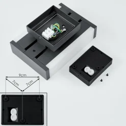 hofstein Applique murale d'extérieur Ramalheira LED Anthracite, 1 lumière