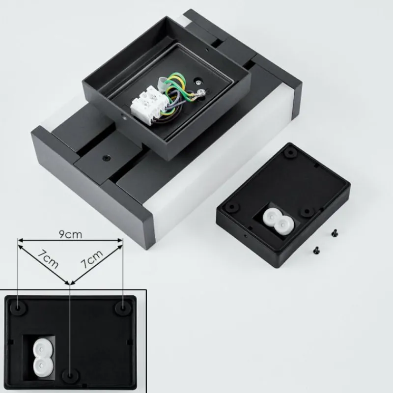 hofstein Applique murale d'extérieur Ramalheira LED Anthracite, 1 lumière