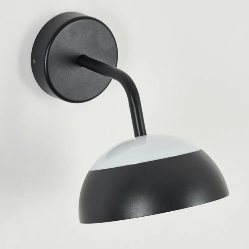 hofstein Applique murale d'extérieur Ancemont LED Noir, 1 lumière
