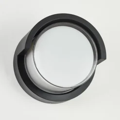 hofstein Applique murale d'extérieur Vurey LED Noir, 1 lumière