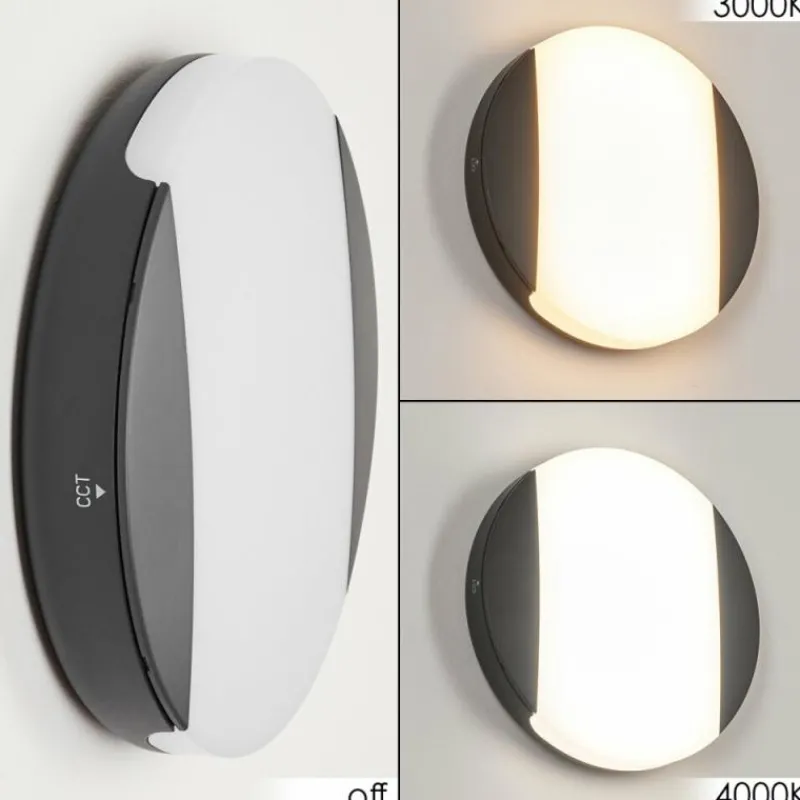 hofstein Applique murale d'extérieur Joserand LED Anthracite, 1 lumière