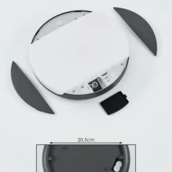 hofstein Applique murale d'extérieur Joserand LED Anthracite, 1 lumière