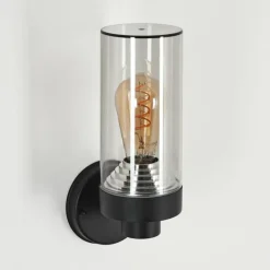 hofstein Applique murale d'extérieur Crantenoy Noir, 1 lumière