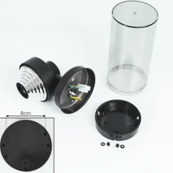 hofstein Applique murale d'extérieur Crantenoy Noir, 1 lumière