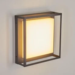 hofstein Applique murale d'extérieur Nonza LED Anthracite, 1 lumière