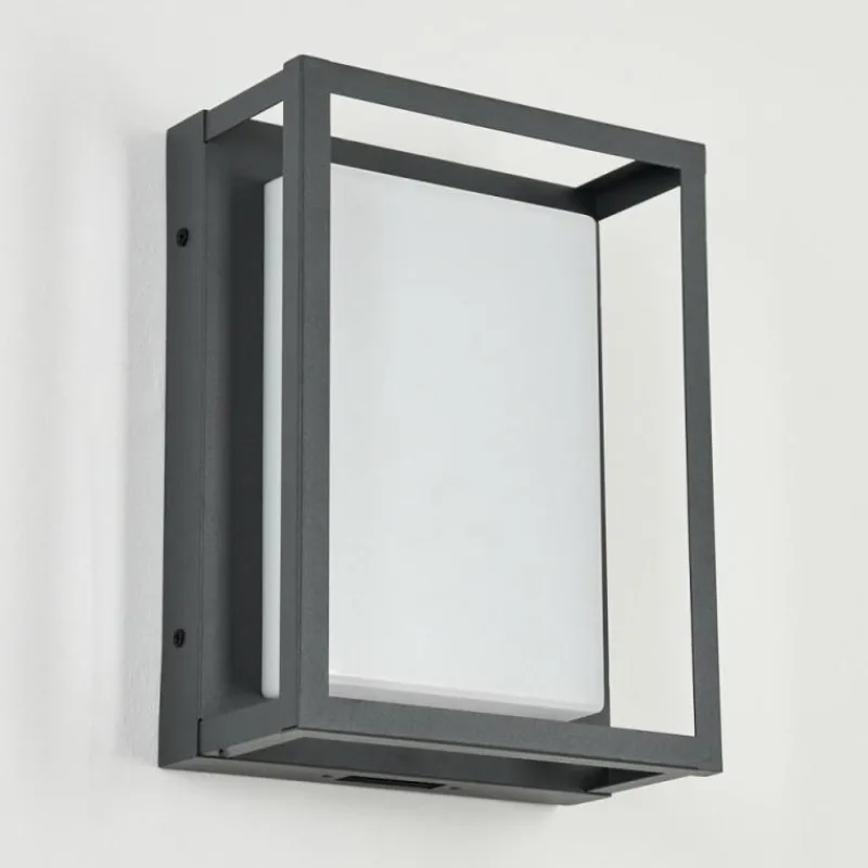hofstein Applique murale d'extérieur Nonza LED Anthracite, 1 lumière