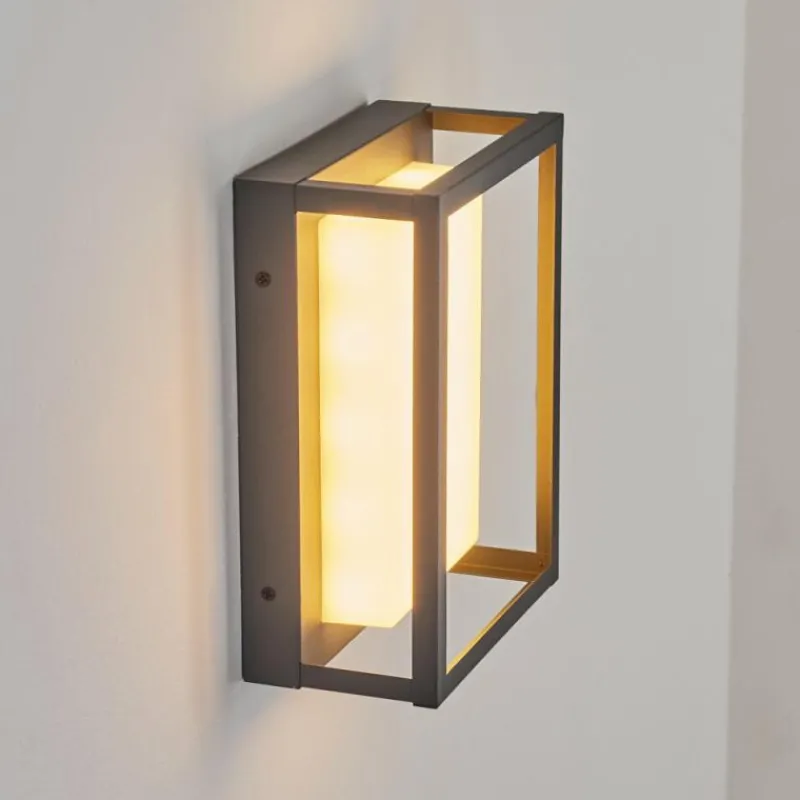 hofstein Applique murale d'extérieur Nonza LED Anthracite, 1 lumière