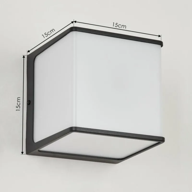 hofstein Applique murale d'extérieur Burseryd LED Anthracite, 1 lumière