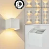 hofstein Applique murale d'extérieur Tamarin LED Blanc, 2 lumières