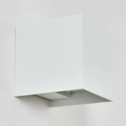 hofstein Applique murale d'extérieur Tamarin LED Blanc, 2 lumières