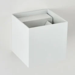 hofstein Applique murale d'extérieur Tamarin LED Blanc, 2 lumières