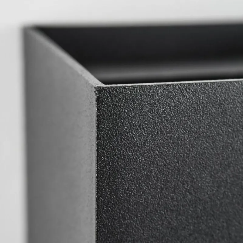 hofstein Applique murale d'extérieur Tamarin LED Noir, 2 lumières