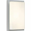 Luminaires LCD Applique murale d'extérieur LCD Arber Gris, 1 lumière, Détecteur de mouvement