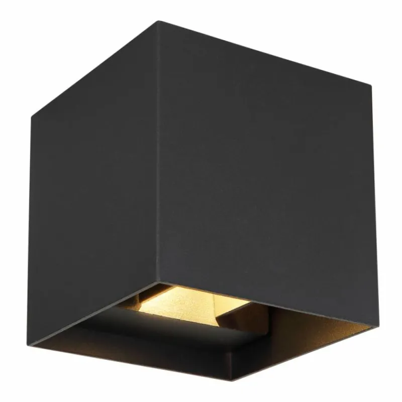 Luminaires Globo Lighting Applique murale d'extérieur Globo VERONIKA LED Noir, 1 lumière