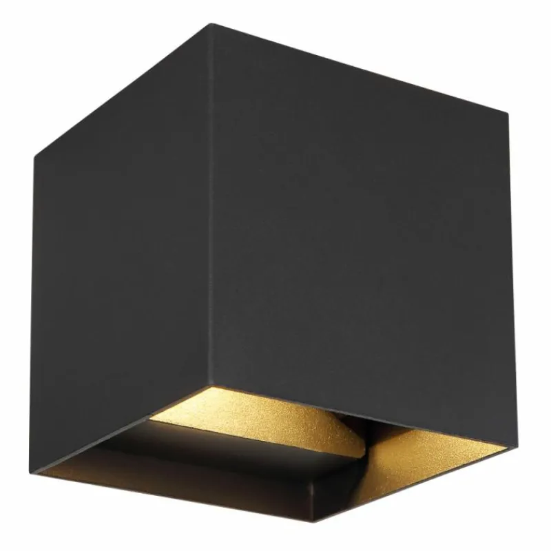 Luminaires Globo Lighting Applique murale d'extérieur Globo VERONIKA LED Noir, 1 lumière