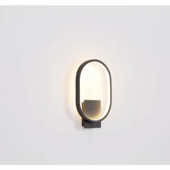 Luminaires Globo Lighting Applique murale d'extérieur Globo NAGGY LED Noir, 1 lumière