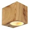 Lampes En Bois-Luminaires Globo Lighting Applique murale d'extérieur Globo VERONIKA Couleur bois, 1 lumière