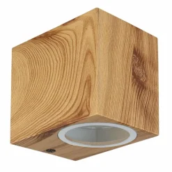 Lampes En Bois-Luminaires Globo Lighting Applique murale d'extérieur Globo VERONIKA Couleur bois, 1 lumière