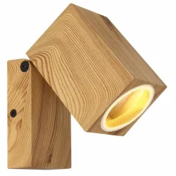 Lampes En Bois-Luminaires Globo Lighting Applique murale d'extérieur Globo VERONIKA Couleur bois, 1 lumière