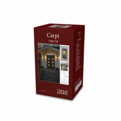 Luminaires Konstsmide Applique murale d'extérieur Konstsmide Carpi Laiton, Noir, 1 lumière