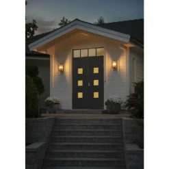 Luminaires Konstsmide Applique murale d'extérieur Konstsmide Carpi Laiton, 1 lumière