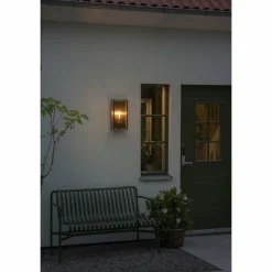 Luminaires Konstsmide Applique murale d'extérieur Konstsmide Carpi Laiton, 1 lumière